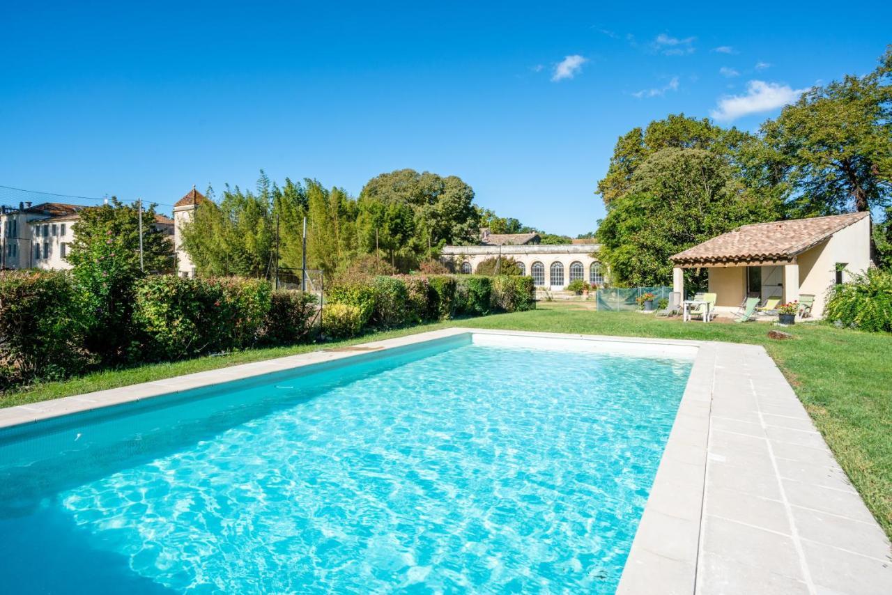 La Chapelle De Fontmagne - Piscine, Tennis Et Grand Parc - Castries Zewnętrze zdjęcie