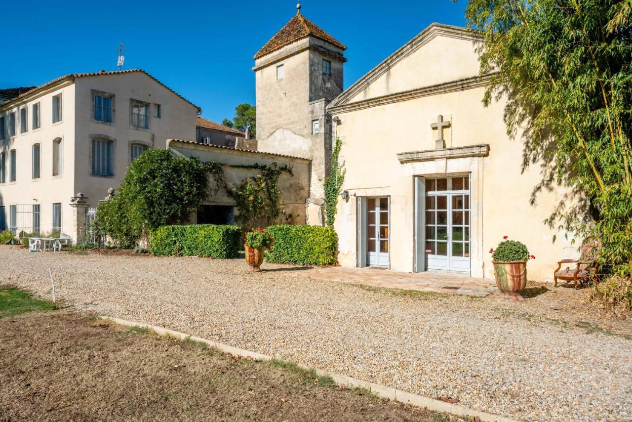 La Chapelle De Fontmagne - Piscine, Tennis Et Grand Parc - Castries Zewnętrze zdjęcie